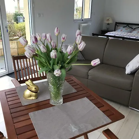 Studio Prestige Cote De Nacre En Normandie 아파트